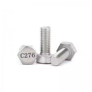 half threaded hex bolt