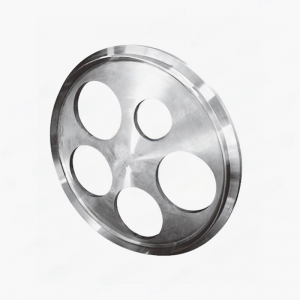 Filter element flange